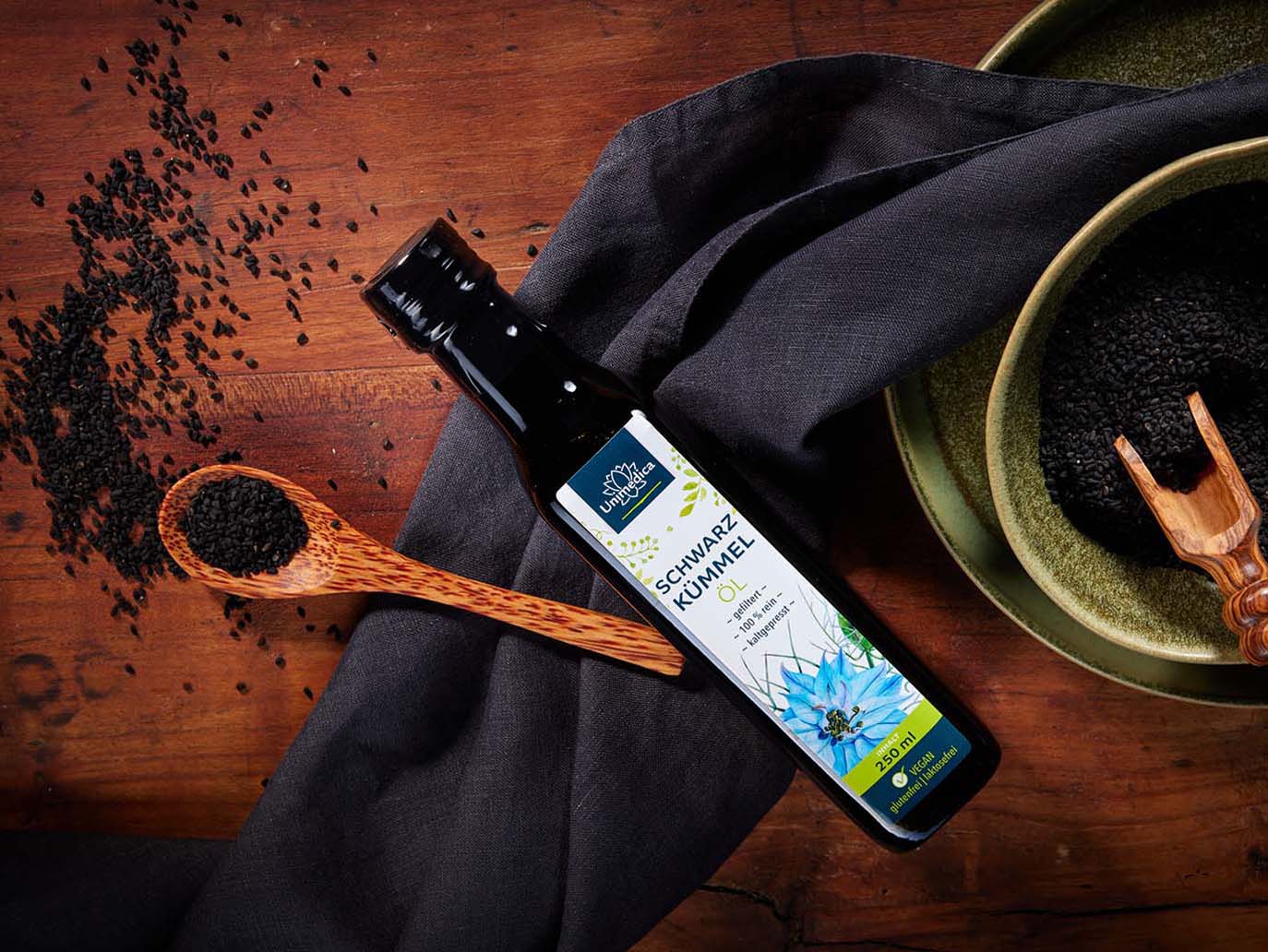 Schwarzkümmelöl gefiltert - 250 ml - von Unimedica