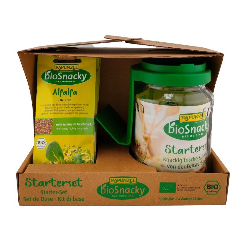 Rapunzel Keimglas Starterset Bio - bioSnacky