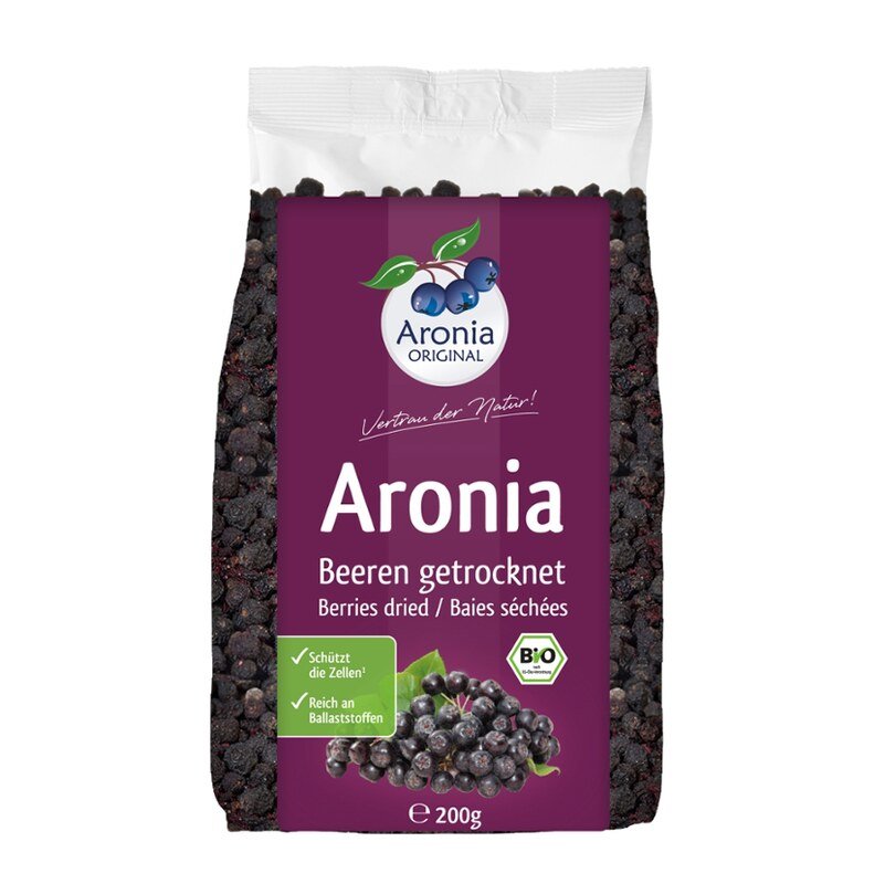 Aroniabeeren getrocknet Bio - 200 g