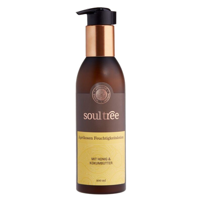 Aprikosen Feuchtigkeitslotion - Soultree - 200 ml