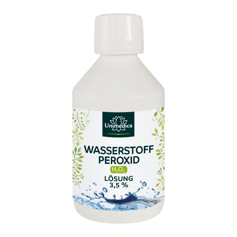 Wasserstoffperoxid 3,5 % - H2O2 - Lebensmittelqualität - 250 ml - von Unimedica