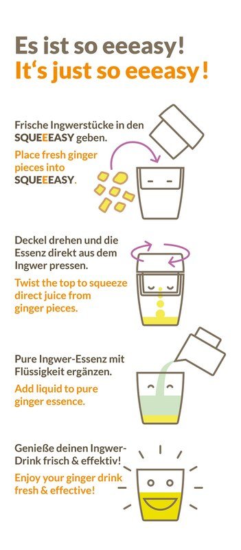 Ingwer-Presse - Squeeeasy
