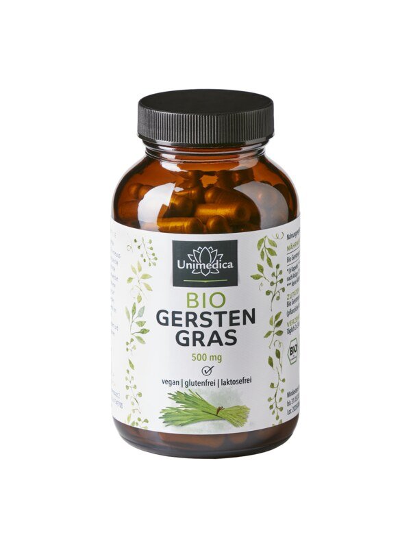 Bio Gerstengras Kapseln - von Unimedica