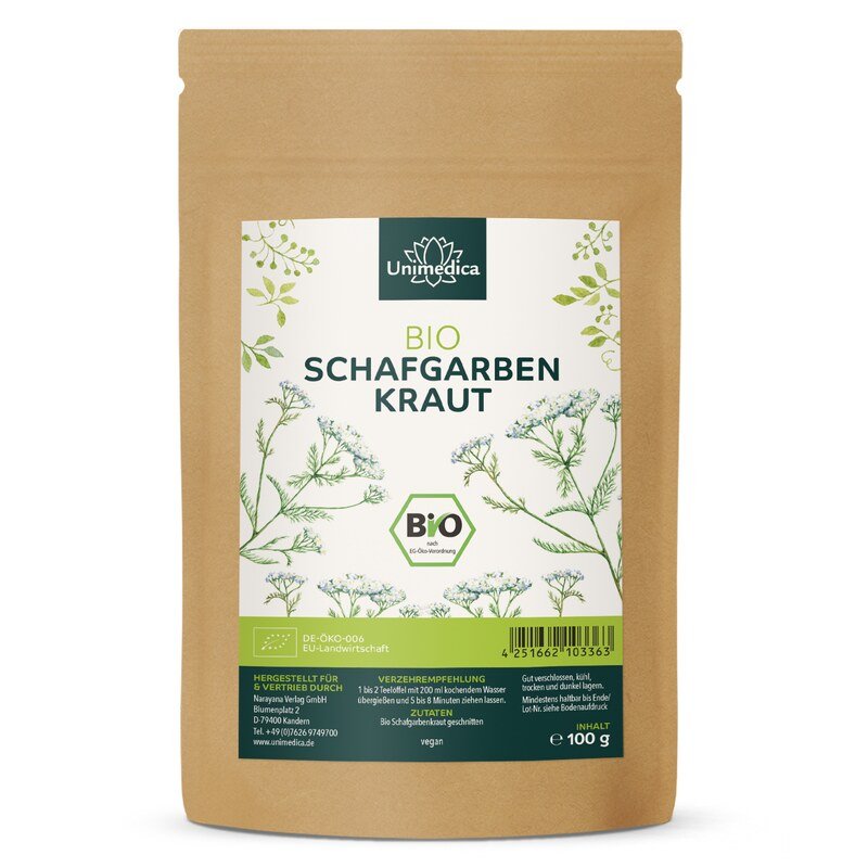 Bio Schafgarbe - 100 g -  von Unimedica