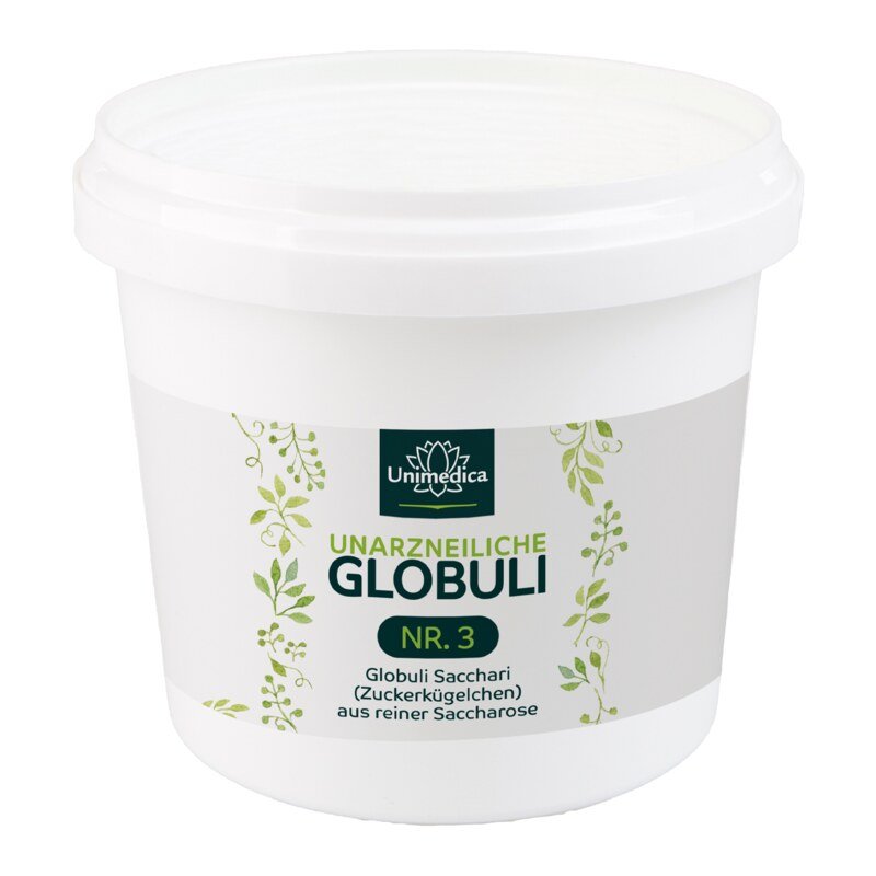 Unarzneiliche Globuli Nr.3 - Globuli Sacchari (Zuckerkügelchen) aus reiner Saccharose - 5 kg - von Unimedica