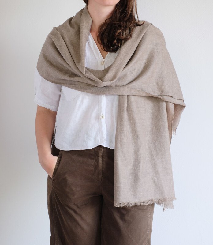 Pashmina-Schal 70 x 200 cm aus 100% Kaschmir