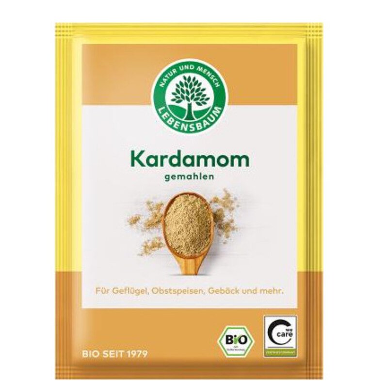 Kardamom gemahlen - Bio - Lebensbaum - 10g