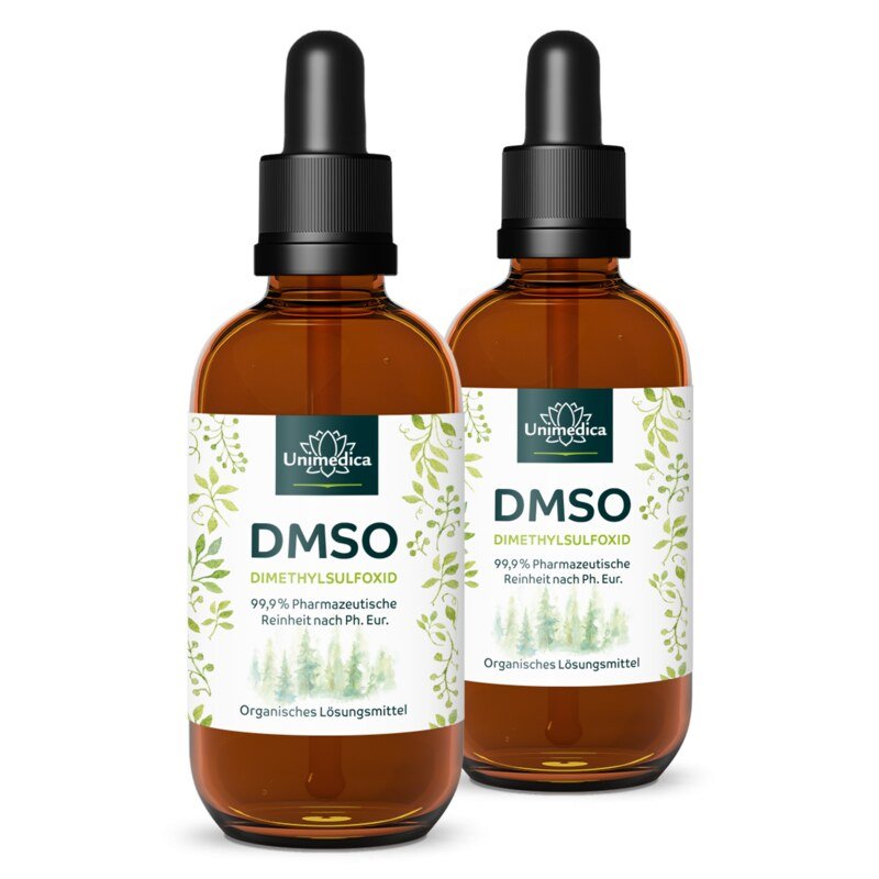 2er-Sparset: DMSO 99,9 % - 2 x 100 ml - von Unimedica