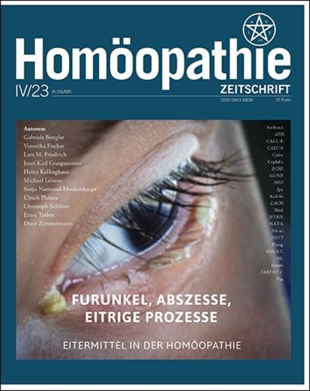 Homöopathie Zeitschrift 2023/4