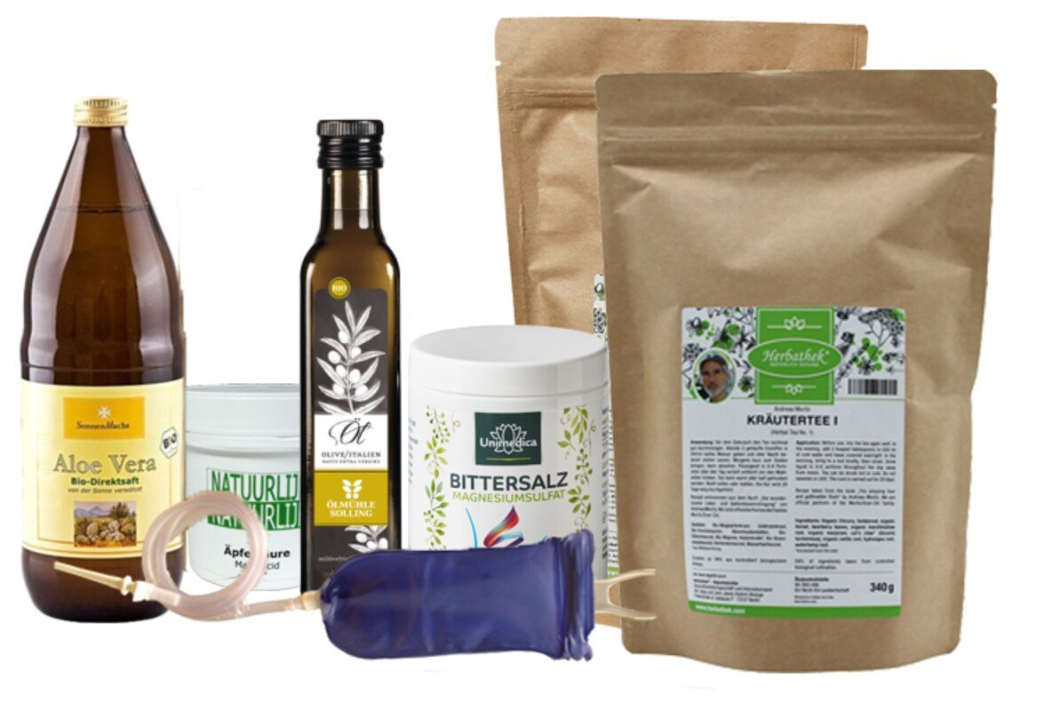 Basis-Set zur Leber- und Gallenreinigung nach Andreas Moritz