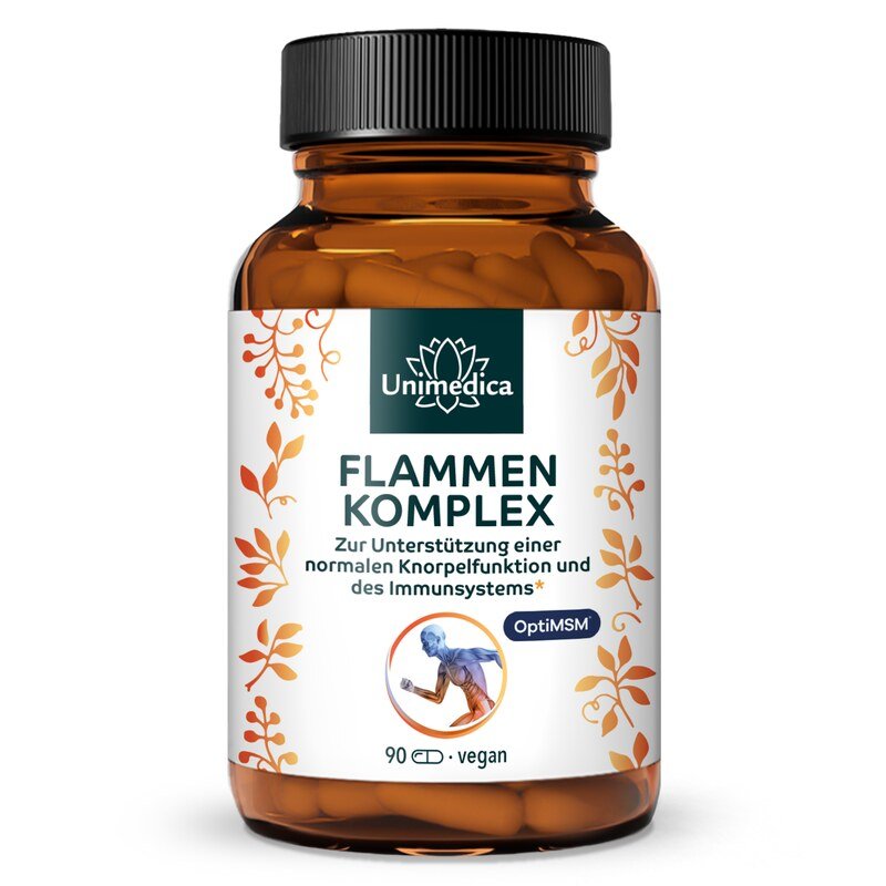 Flammen-Komplex - 90 Kapseln - von Unimedica