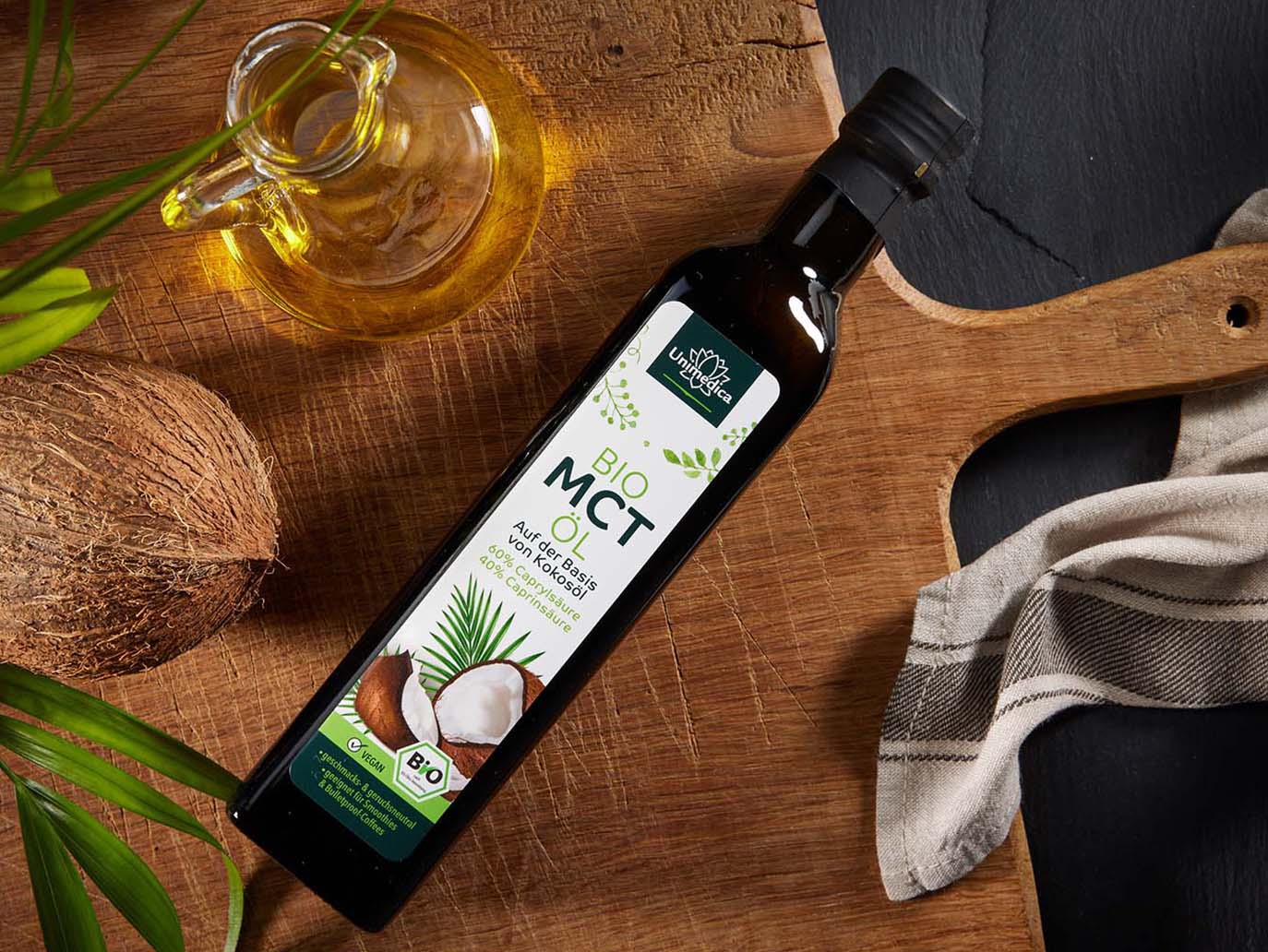 Bio MCT-Öl - C8 + C10 - 500 ml - von Unimedica