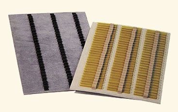 Schlaufentablett mit 3 x 28 Schlaufen (für 1,5 g Glasröhrchen)