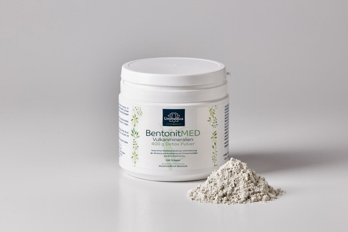 Bentonit Med® Detox Pulver - 400 g - von Unimedica